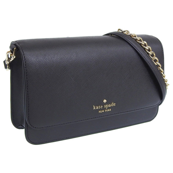 ケイトスペード バッグ レディース ショルダーバッグ 2WAY ハンドバッグ アウトレット レザー ブラック madison flap crssbdy KC430-001 KATE SPADE 母の日 土日祝も毎日発送します