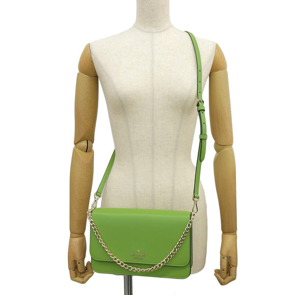 ケイトスペード バッグ レディース 2WAY ショルダーバッグ アウトレット サフィアーノ レザー グリーン マディソン MADISON FLAP CROSSBODY KC430-301 KATE SPADE 母の日 土日祝も毎日発送します