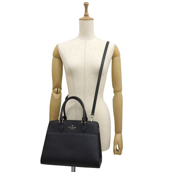ケイトスペード バッグ レディース ショルダーバッグ アウトレット レザー ブラック madison saffiano leather mediu KC436-001 KATE SPADE 母の日 土日祝も毎日発送します