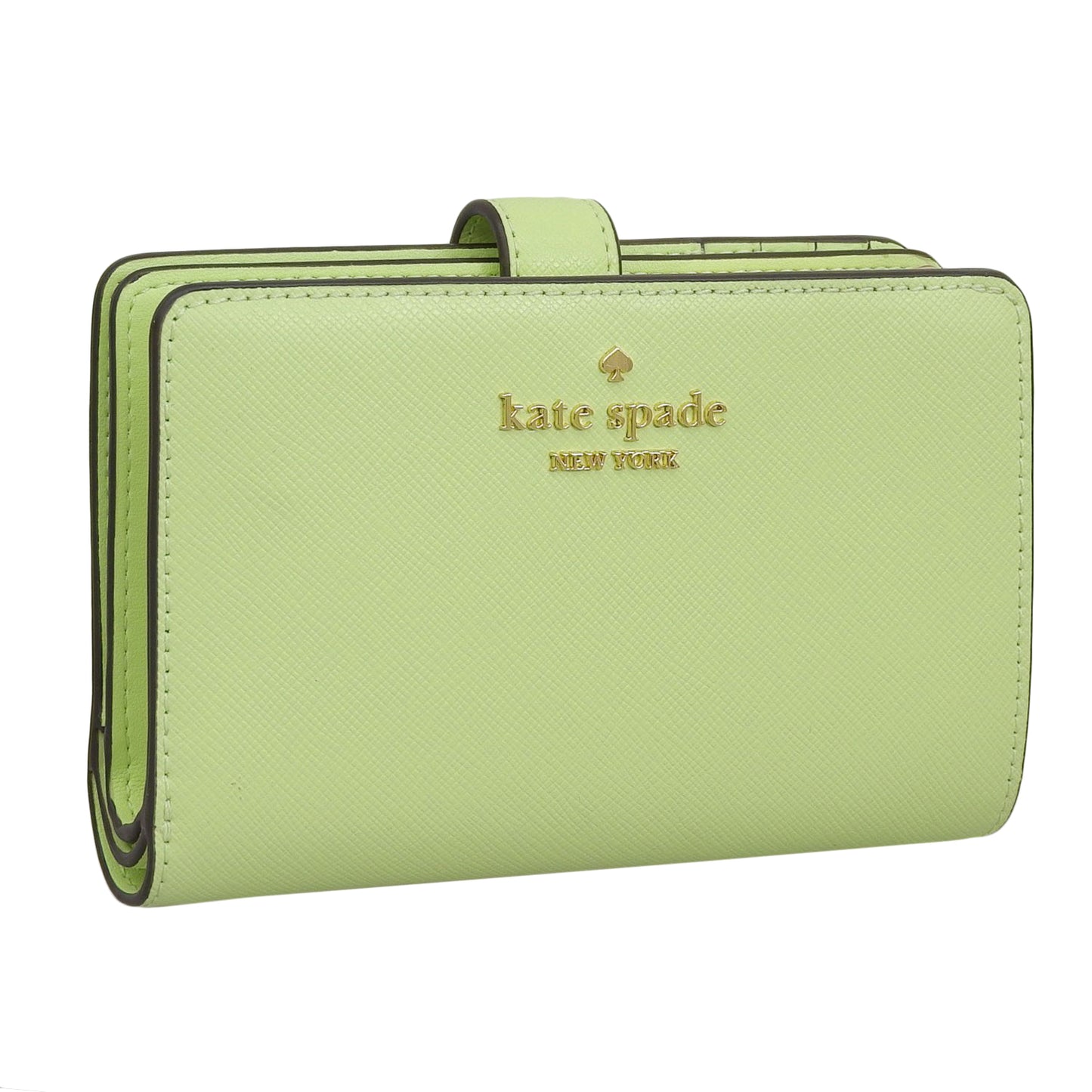 ケイトスペード 財布 レディース 二つ折り財布 アウトレット サフィアーノレザー グリーン マディソン madison saffiano leather medium KC580-305 KATE SPADE