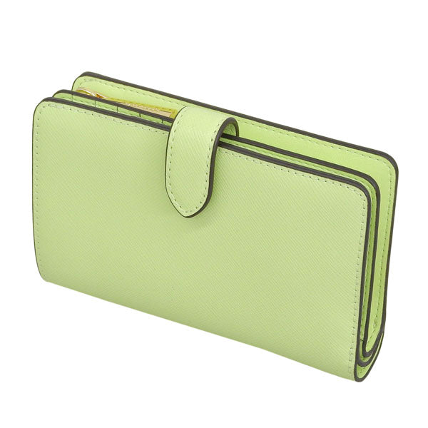 ケイトスペード 財布 レディース 二つ折り財布 アウトレット サフィアーノレザー グリーン マディソン madison saffiano leather medium KC580-305 KATE SPADE