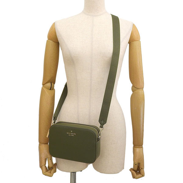 ケイトスペード バッグ レディース ショルダーバッグ アウトレット サフィアーノレザー グリーン マディソン ミニカメラバッグ madison mini cam bag KC584-303 KATE SPADE
