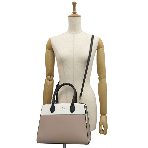 ケイトスペード バッグ レディース ショルダーバッグ アウトレット レザー ブラウンベージュ madison colorblock saffiano le KC621-200 KATE SPADE 母の日 土日祝も毎日発送します