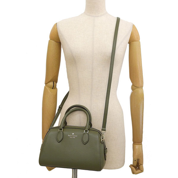 ケイトスペード バッグ レディース 2WAY ハンドバッグ ショルダーバッグ アウトレット サフィアーノレザー グリーン マディソン ダッフル クロスボディ madison duffle cb KF493-302 KATE SPADE