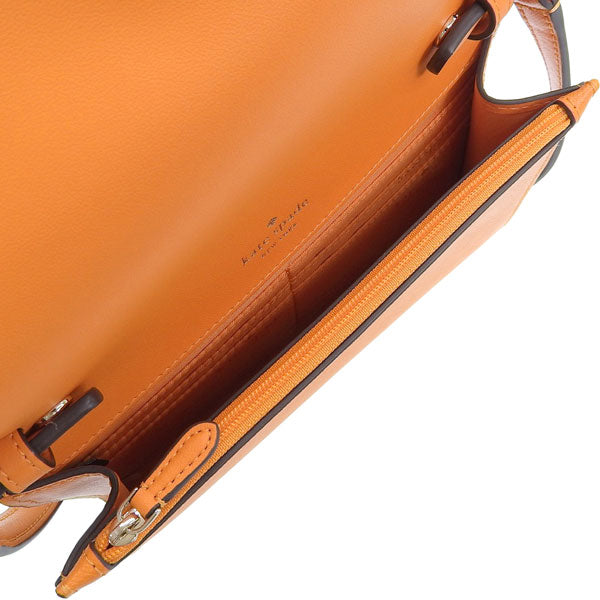 ケイトスペード バッグ レディース ショルダーバッグ アウトレット レザー オレンジ ペリー PERRY SAFFIANO LEATHER WALLET KG029-800 KATE SPADE