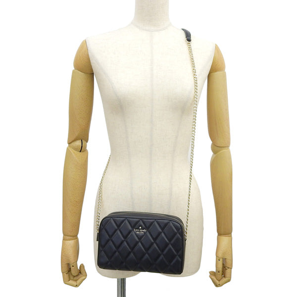 ケイトスペード バッグ レディース ショルダーバッグ アウトレット レザー ブラック キャリー ミニ カメラバッグ CAREY MINI CAMERA BAG KG425-001 KATE SPADE 母の日 土日祝も毎日発送します