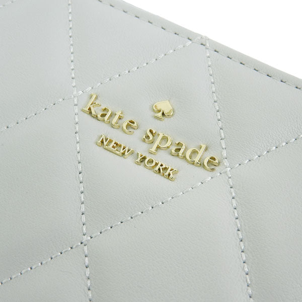 ケイトスペード カードケース パスケース 定期入れ コインケース 小銭入れ レディース アウトレット レザー グレー キャリー carey sm card hldr KG426-020 KATE SPADE