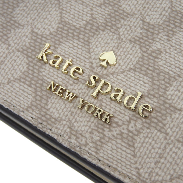 ケイトスペード 財布 レディース 二つ折り財布 アウトレット ベージュマルチ スペード フラワー スモール バイフォールド ウォレット SPADE FLOWER PV SM WAL KG493-250 KATE SPADE 母の日 土日祝も毎日発送します