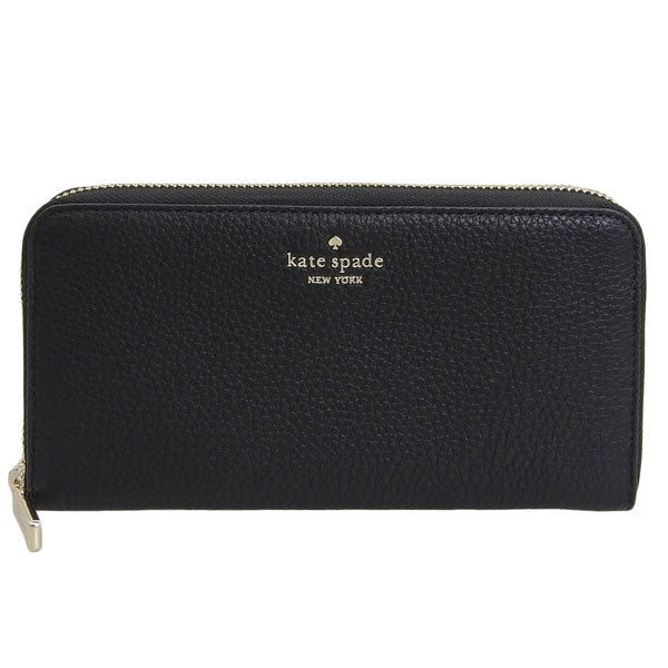 ケイトスペード 財布 レディース 長財布 アウトレット レザー ブラック レナ ラージ コンチネンタルウォレット LENA LARGE CONTINENTAL WALLET KH786-001 KATE SPADE
