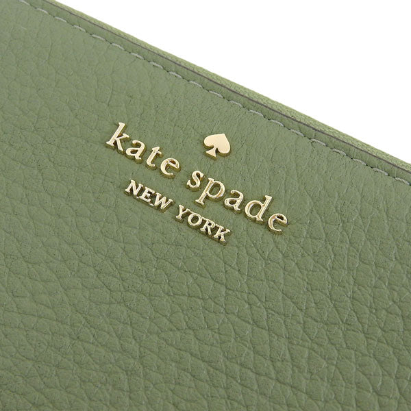ケイトスペード 財布 レディース 長財布 アウトレット レザー グリーン レナ lena lg cont wallet KH786-300 KATE SPADE