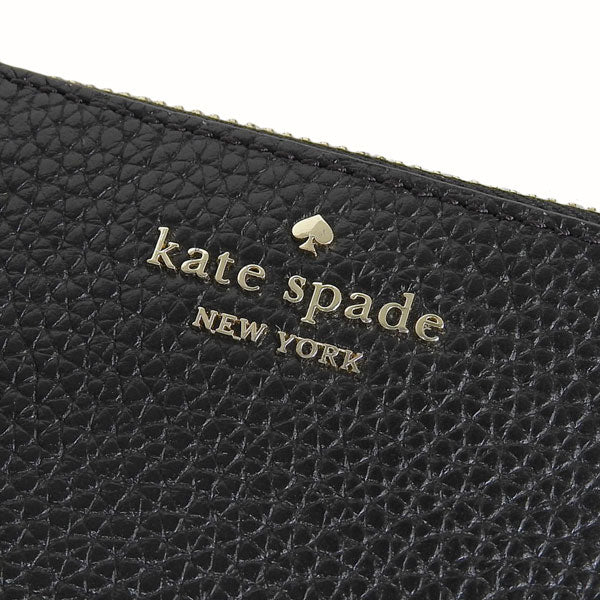 ケイトスペード カードケース レディース コインケース 小銭入れ アウトレット レザー ブラック レナ スモールカードホルダー リスレット lena sm crdhldr wrlt KH789-001 KATE SPADE