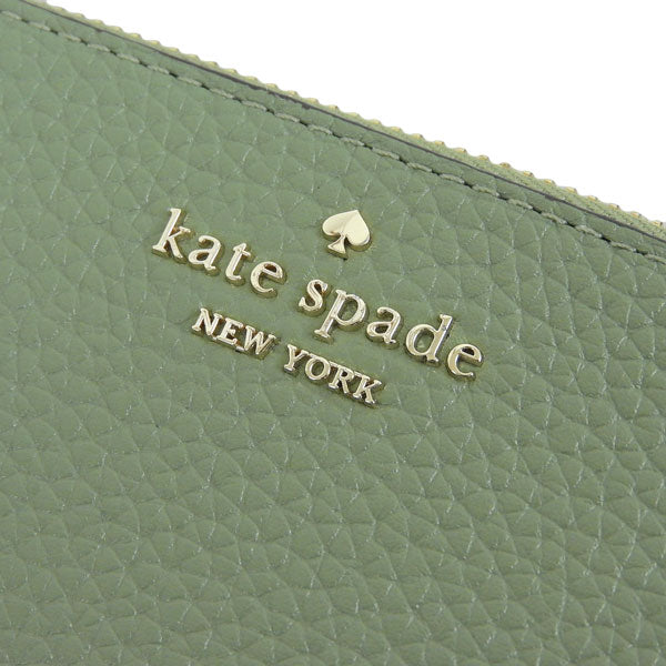ケイトスペード カードケース パスケース 定期入れ コインケース 小銭入れ レディース アウトレット レザー グリーン レナ lena sm crdhldr wrlt KH789-300 KATE SPADE