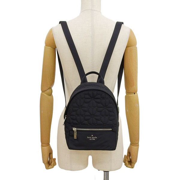 ケイトスペード バッグ レディース リュック リュックサック バックパック アウトレット ブラック spade flower qu sf backpack KK158-001 KATE SPADE