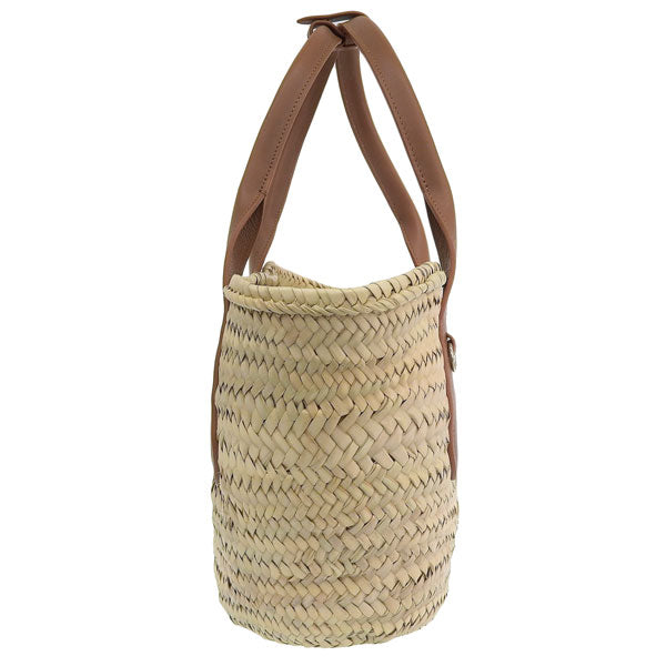 ジェイアンドエムデヴィッドソン バッグ レディース トートバッグ ブラウン カゴバッグ かごバッグ MEDIUM BASKET LMBK-0XX-PLSC-640S J&M DAVIDSON