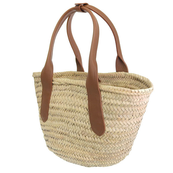 ジェイアンドエムデヴィッドソン バッグ レディース トートバッグ ブラウン カゴバッグ かごバッグ MEDIUM BASKET LMBK-0XX-PLSC-640S J&M DAVIDSON