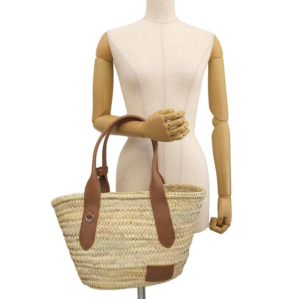 ジェイアンドエムデヴィッドソン バッグ レディース トートバッグ ブラウン カゴバッグ かごバッグ MEDIUM BASKET LMBK-0XX-PLSC-640S J&M DAVIDSON