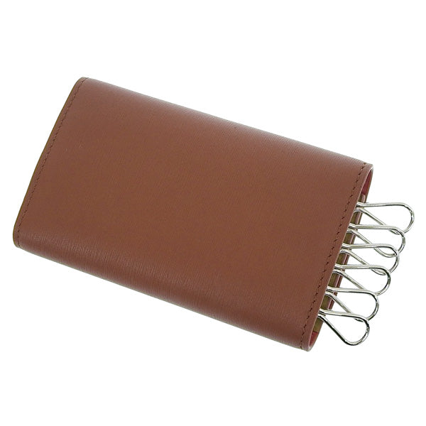 ポールスミス 小物 メンズ レディース キーケース 6連 カウレザー タン WALLET KEYCASE M1A1981-ISTRGS-62 PAUL SMITH