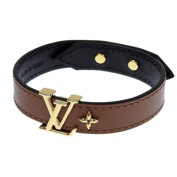 ルイヴィトン アクセサリー レディース ブレスレット 17 レザー ブラウン タン ブレスレット・LV アイコニック M8084F LOUIS VUITTON土日祝も毎日発送します