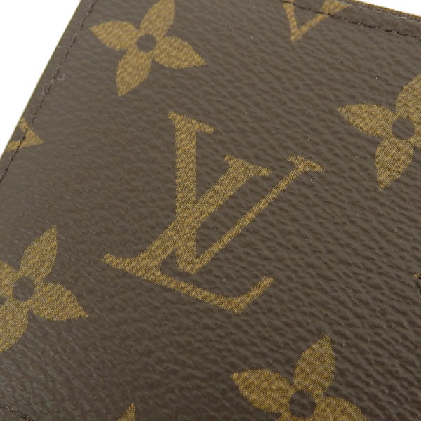 ルイヴィトン カードケース ポルト カルト・ロミー レディース コインケース 小銭入れ モノグラム キャンバス ブラウン M81880 LOUIS VUITTON