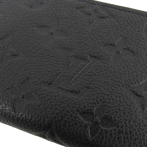 ルイヴィトン 財布 レディース 二つ折り財布 モノグラム・アンプラント ブラック ポルトフォイユ・リサ M83365 LOUIS VUITTON