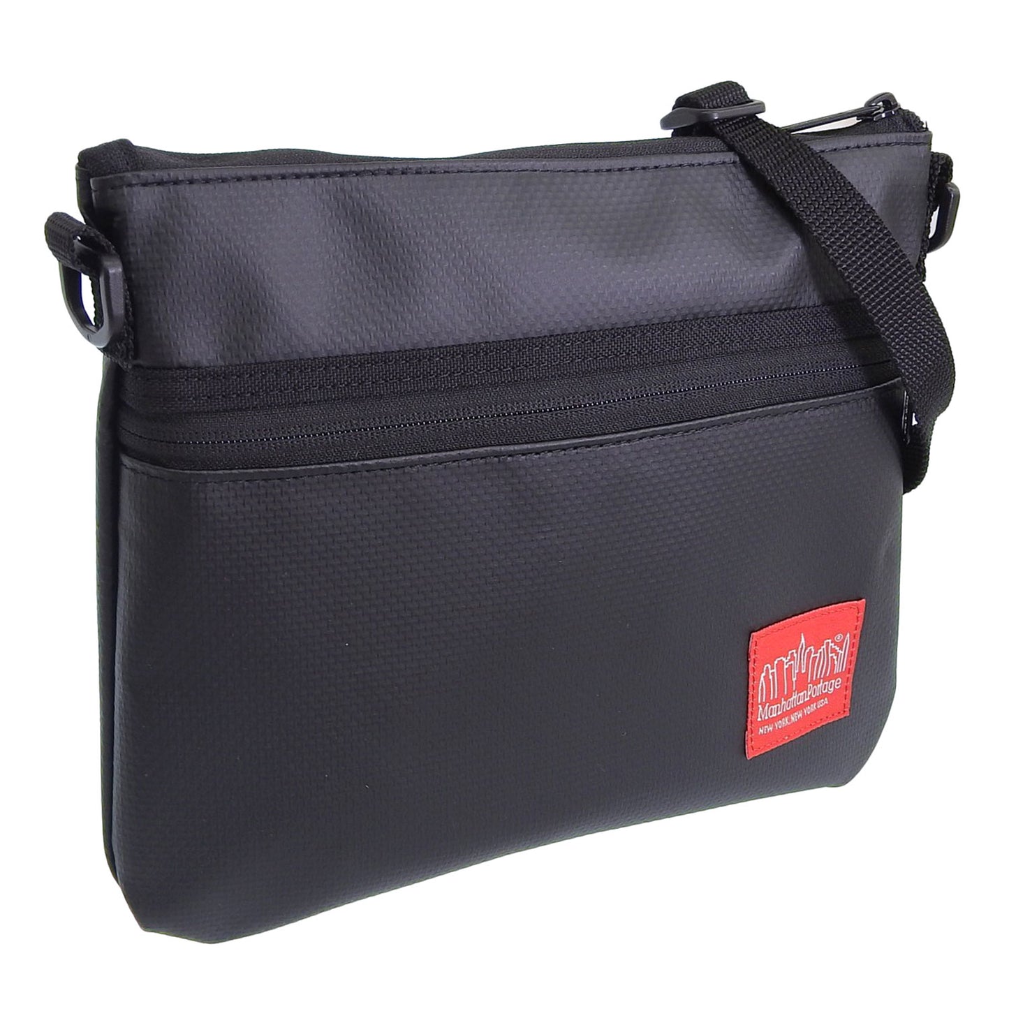 マンハッタンポーテージ バッグ メンズ レディース ショルダーバッグ ブラック HARLEM BAG MATTE VINYL MP1084-MVL Manhattan Portage