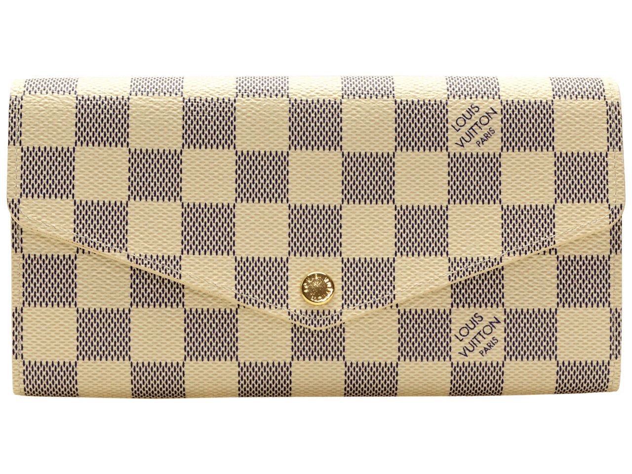 ルイヴィトン LOUIS VUITTON ショップ袋付き ダミエ・アズール 二つ折り長財布 ポルトフォイユ・サラ レディース 女性 メンズ 男性 プレゼント n63208 ブランド 父の日 新生活 一粒万倍日 母の日 土日祝も毎日発送します