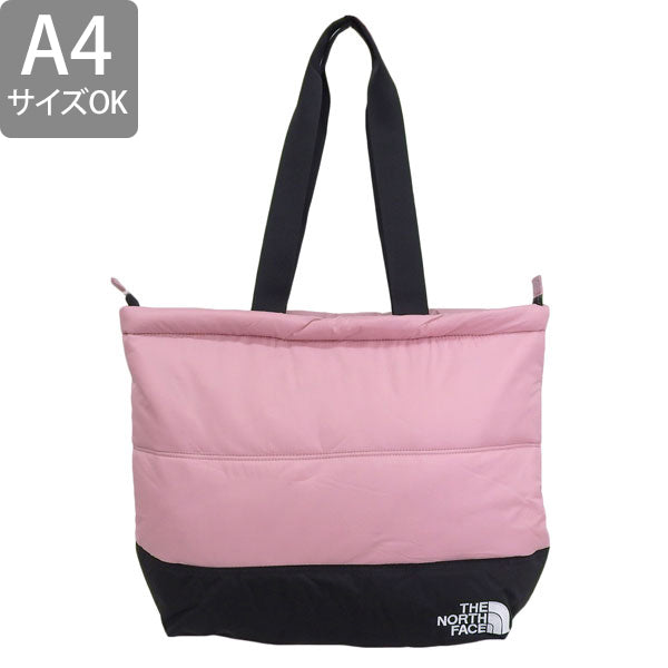 ノースフェイス バッグ メンズ レディース トートバッグ ナイロン ピンクグレー ヌプシ NUPTSE TOTE NF0A81BU-4YI-MAUVE THE NORTH FACE A4対応