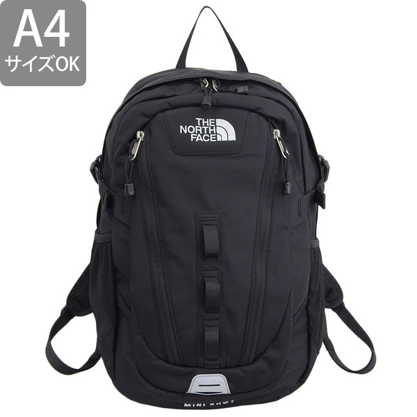 ノースフェイス バッグ メンズ レディース バックパック リュック リュックサック 18L ナイロン ブラック ミニショット MINI SHOT NM2DQ03A-BLK THE NORTH FACE A4対応