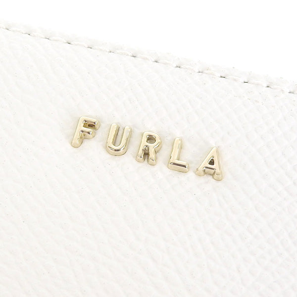 フルラ 財布 レディース 二つ折り財布 アウトレット レザー ホワイト FURLA CLASSIC S BI FOLD S Z/W WALLET PCK5CL0BX030601B00