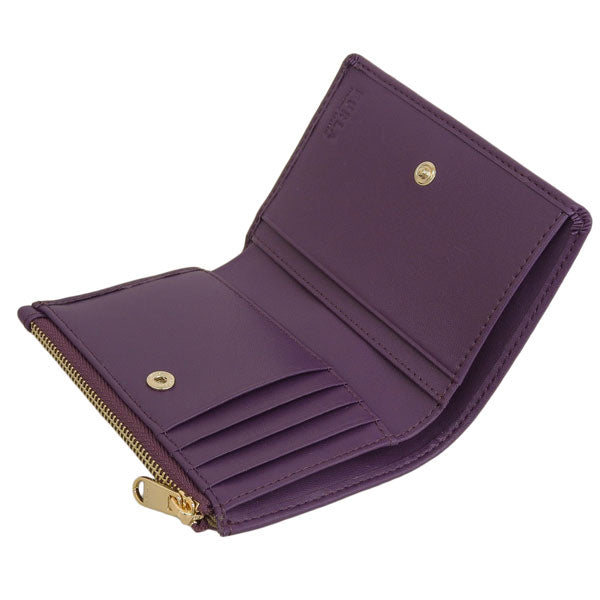 フルラ 財布 レディース 二つ折り財布 アウトレット レザー パープル FURLA CLASSIC S BI-FOLD W/ZIP VITELLO SIDNEY PCK5CL0BX3104AI000