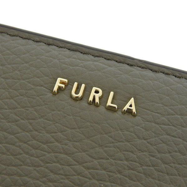 フルラ 財布 レディース 二つ折り財布 アウトレット レザー カーキグレー リッツィー FURLA RITZY S BI-FOLD W ZIP VITELLO KERIA PCO9RZYBX03052810S