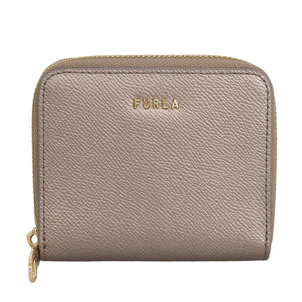 フルラ 財布 レディース 二つ折り財布 アウトレット レザー グレー FURLA CLASSIC S ZIP AROUND WALLET PS86CL0BX03422572S