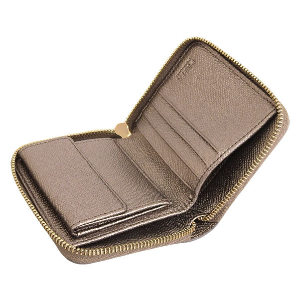 フルラ 財布 レディース 二つ折り財布 アウトレット レザー グレー FURLA CLASSIC S ZIP AROUND WALLET PS86CL0BX03422572S