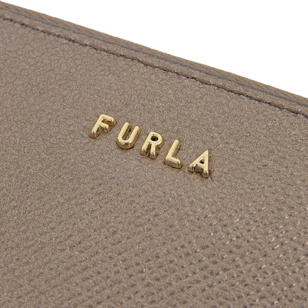 フルラ 財布 レディース 二つ折り財布 アウトレット レザー グレー FURLA CLASSIC S ZIP AROUND WALLET PS86CL0BX03422572S