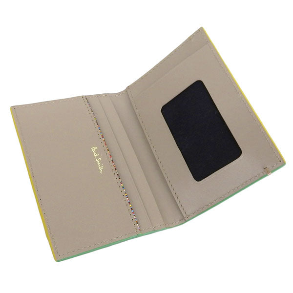 ポールスミス 小物 メンズ カードケース アウトレット レザー グレー PSMC0214 PAUL SMITH 母の日 土日祝も毎日発送します