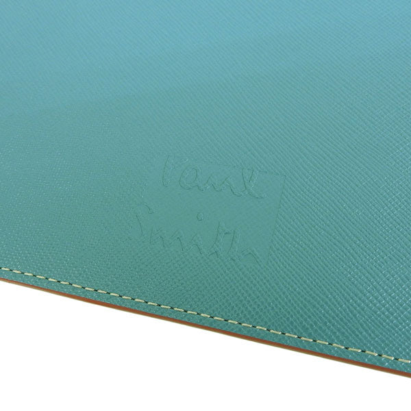 ポールスミス バッグ メンズ クラッチバッグ アウトレット レザー ターコイズ PSME0133 PAUL SMITH 母の日 土日祝も毎日発送します