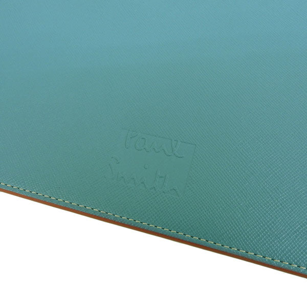 ポールスミス バッグ メンズ クラッチバッグ アウトレット レザー ターコイズ PSME0135 PAUL SMITH A4対応 母の日 土日祝も毎日発送します
