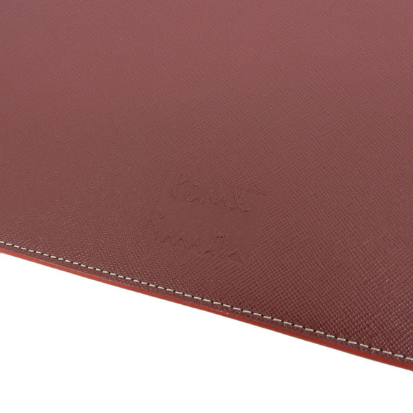 ポールスミス バッグ メンズ クラッチバッグ アウトレット レザー ワイン PSME0136 PAUL SMITH A4対応 母の日 土日祝も毎日発送します
