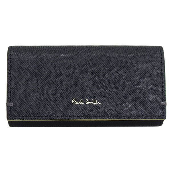 ポールスミス 小物 メンズ キーケース アウトレット レザー ブラック PSMK0157 PAUL SMITH 母の日 土日祝も毎日発送します