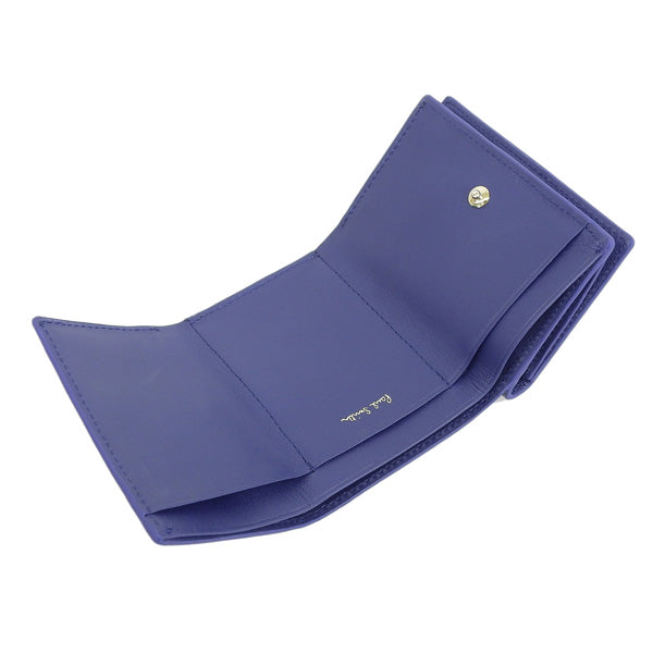 ポールスミス 財布 レディース アウトレット 三つ折り財布 レザー ブルー BPS275 PSMSW0244 PAUL SMITH bps27530