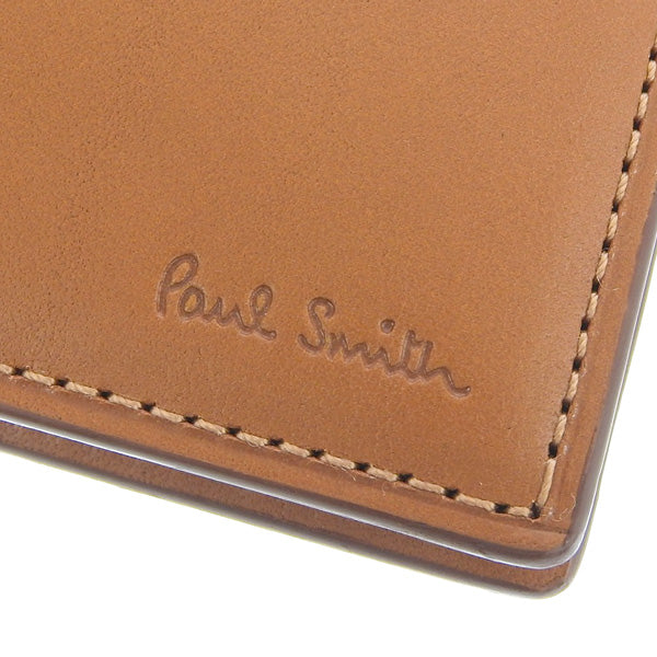 ポールスミス 財布 メンズ 二つ折り財布 アウトレット レザー キャメル PSMSW0283 PAUL SMITH 一粒万倍日