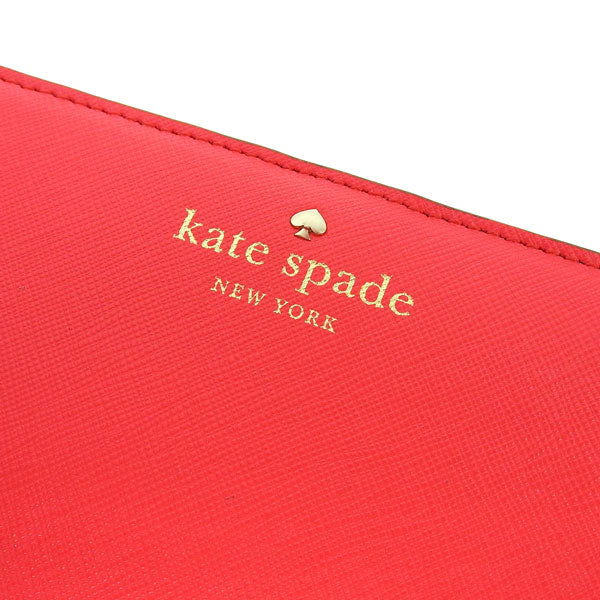 ケイトスペード 財布 レディース 長財布 レザー レッド stacy cedar street PWRU3905-615 KATE SPADE
