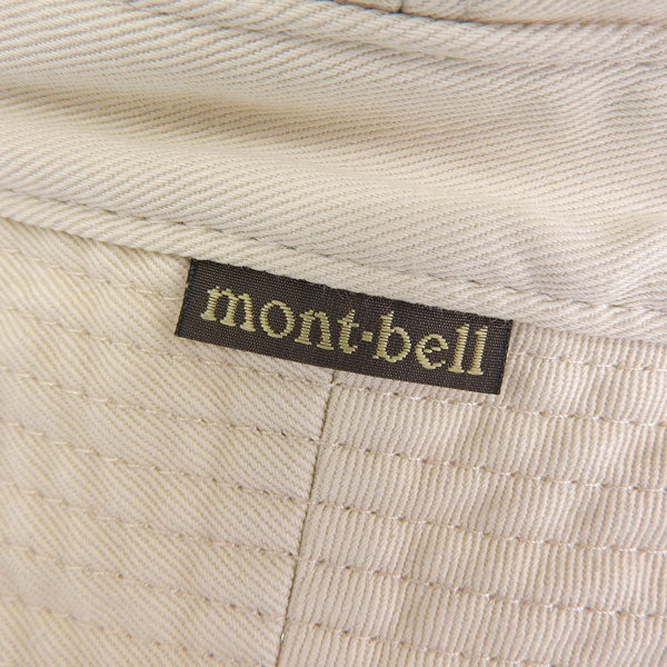 モンベル ハット メンズ レディース 帽子 S~XL コットン アイボリー LTN コットン ツイルハット RXL2108142LTN mont-bell