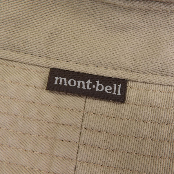モンベル ハット メンズ レディース 帽子 S~XL コットン タン (TN) コットン ツイルハット RXL2108142TN mont-bell