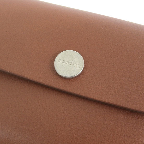 イルビゾンテ 小物 レディース カードケース コインケース レザー ブラウン SCC100PV0039BW304C IL BISONTE 母の日 土日祝も毎日発送します