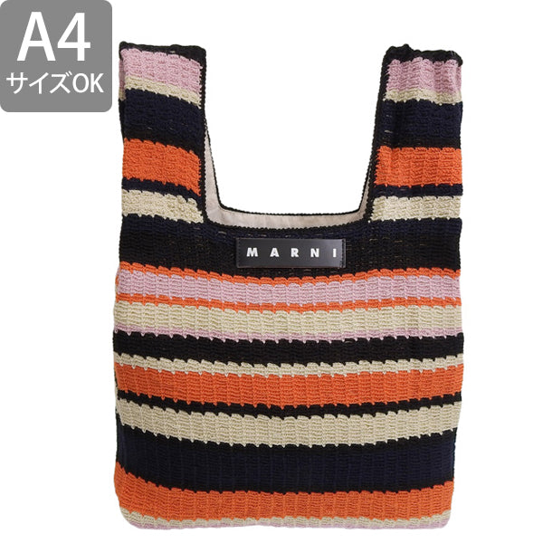 マルニ バッグ レディース トートバッグ アウトレット ブラック SHOPPING BAG SHMH0011Q0STN99 MARNI 母の日 土日祝も毎日発送します