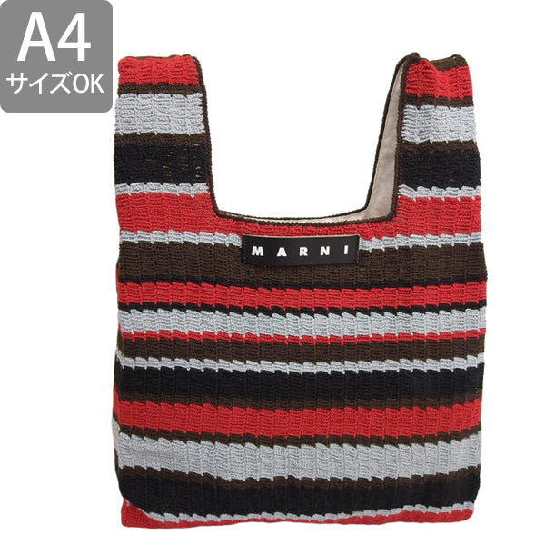 マルニ バッグ レディース トートバッグ アウトレット オレンジ SHOPPING BAG SHMH0011Q0STR12 MARNI 母の日 土日祝も毎日発送します