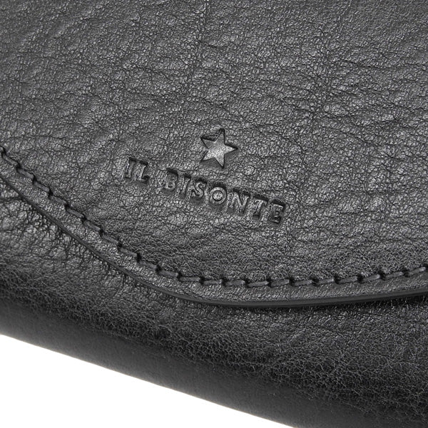 イルビゾンテ 小物 メンズ レディース キーケース 6連 レザー ブラック SKH150PV0001BK110 IL BISONTE 母の日 土日祝も毎日発送します