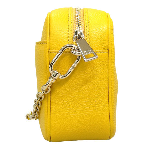フルラ FURLA REAL MINI CAMERA CASE ショルダーバッグ バッグ レザー イエロー系 レディース wb00243hsf0000564s レディース 女性 プレゼント ブランド ギフト