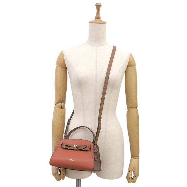 フルラ バッグ レディース ショルダーバッグ 2WAYバッグ ハンドバッグ アウトレット レザー レッドマルチ FURLA MARGHERITA MINI WB00263HSC0001874S FURLA